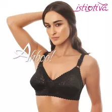 Reggiseno Conformato Fiori di Velluto