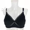 Reggiseno MIRA di Spinan senza ferretto incrociato colore nero