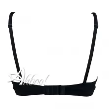 Brassiere 957 Infiore Nero – Retro con Spallini Regolabili e Gancio a 3 Posizioni