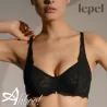 Reggiseno 491 Essere Lepel in Pizzo 3D Nero - Vista Frontale