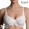 Reggiseno 491 Essere Lepel in Pizzo 3D Bianco - Vista Frontale