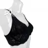 Reggiseno 491 Essere Lepel in Pizzo 3D Nero - Dettaglio Lato