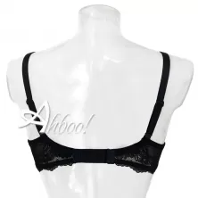 Reggiseno Essere Lepel Pizzo 3D Nero - Vista Posteriore