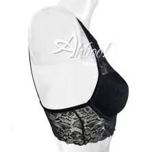 Top Bra STAR Lormar – Profilo in pizzo e sostegno ferretto
