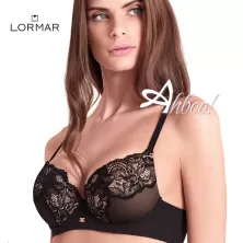 Lormar Reggiseno Plunge Saten