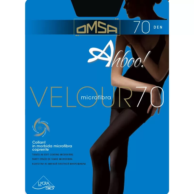 Collant Coprente OMSA Velour XL 70 5PZ
