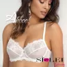 SièLei reggiseno francese in tulle ricamato Glam 1940 Coppa C