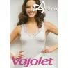 Canottiera donna spalla larga filo di Scozia forma seno Vajolet 5068 3 pz