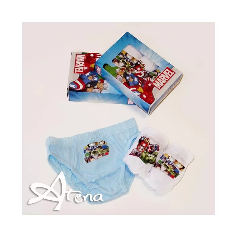 Slip Bimbo THE AVENGERS Conf. 3 Pz.