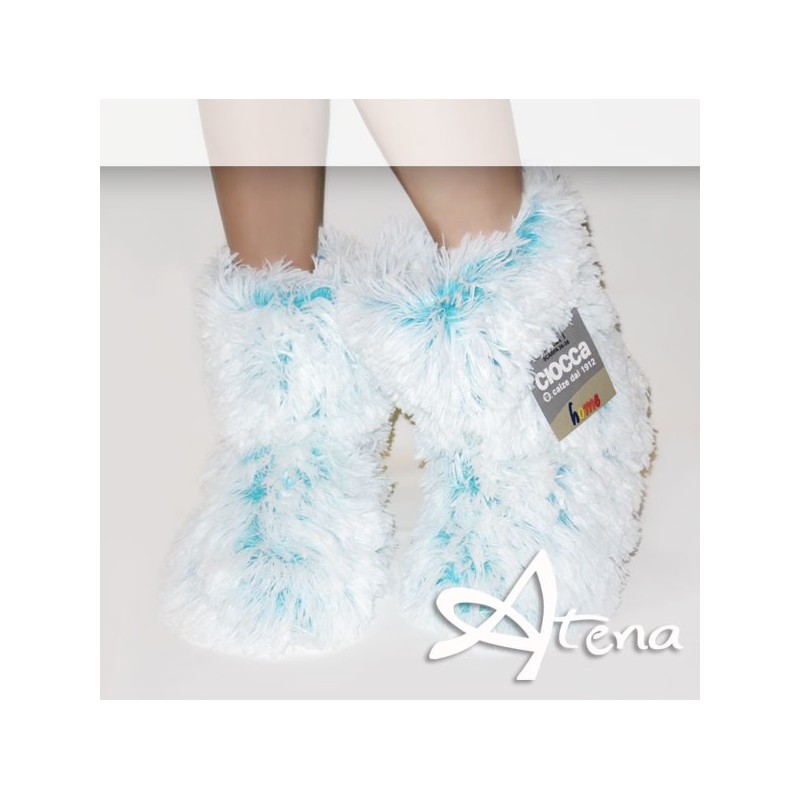 Pantofole donna Sleepers CIOCCA 762 Azzurre