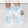 Pantofole donna Sleepers CIOCCA 762 Azzurre