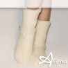 Pantofole a Calzerotto donna SMILE HY6105 Panna