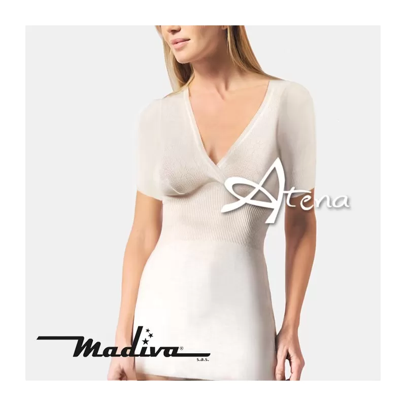T-shirt misto lana MM Biella Madiva Conf. 3PZ