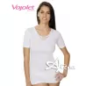 T-shirt lana cotone con inserto Vajolet 4508 Conf. 3PZ