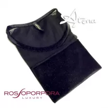 RossoPorpora Body in velluto lurex e tulle LE186