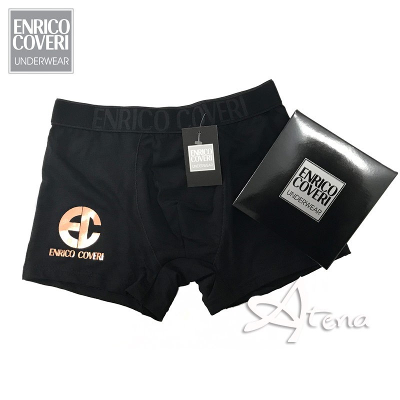Boxer Uomo con logo laminato Enrico Coveri EB1633