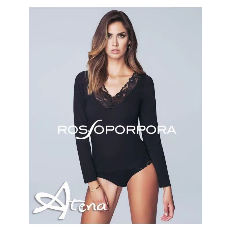 RossoPorpora set manica lunga CD621