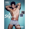 Boxer uomo Enrico Coveri intimo stampa giornale EB1533