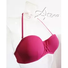 Bikini a fascia imbottita + brasiliana lacci Infiore NEP364