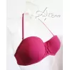 Bikini a fascia imbottita + brasiliana lacci Infiore NEP364