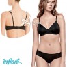 schiena reggiseno senza ferretto a balconcino infiore 2004
