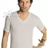 Maglia collo V misto lana cotone interno P. Venegoni 380 Conf. 3PZ