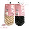 Bi-pack calza donna con rete glitter Coveri Selene4ASS