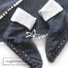 pantofole donna rossoporpora