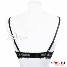 Reggiseno a balconcino SIèLEI 1976 intimo sposa Pure Love schiena