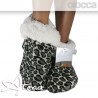 Pantofole donna coral animalier 820/2A Cioccia