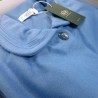 Vestaglia da camera pile aperta donna invernale B&B 1727 azzurro