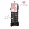 Calza donna caldo cotone cuori e fiocco Coveri Milly2