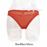 brasiliana intimo rosso tulle pois mutandina GMV 5555B