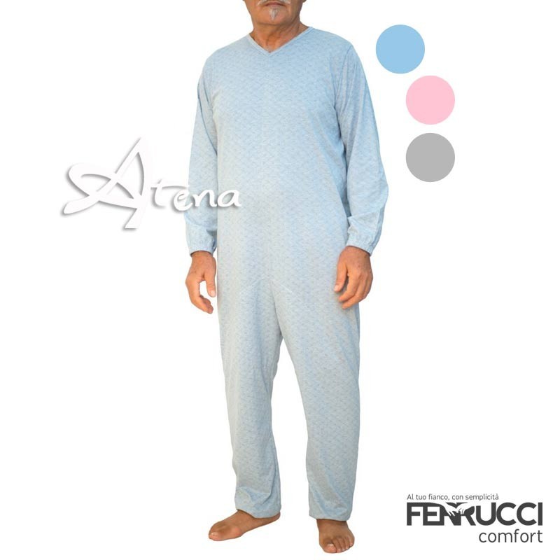 Pigiama Sanitario intero Unisex 9008 Ferruccio Comfort