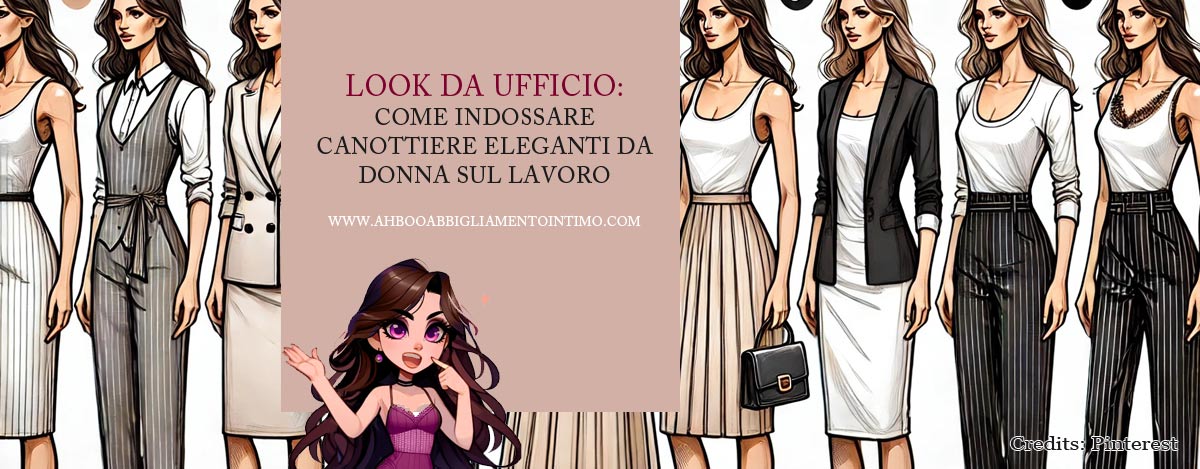 Come Indossare Canottiere Eleganti Donna sul Lavoro