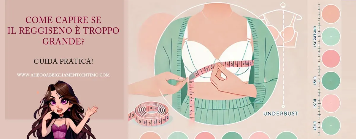 Come capire se il reggiseno è troppo grande? Guida pratica!