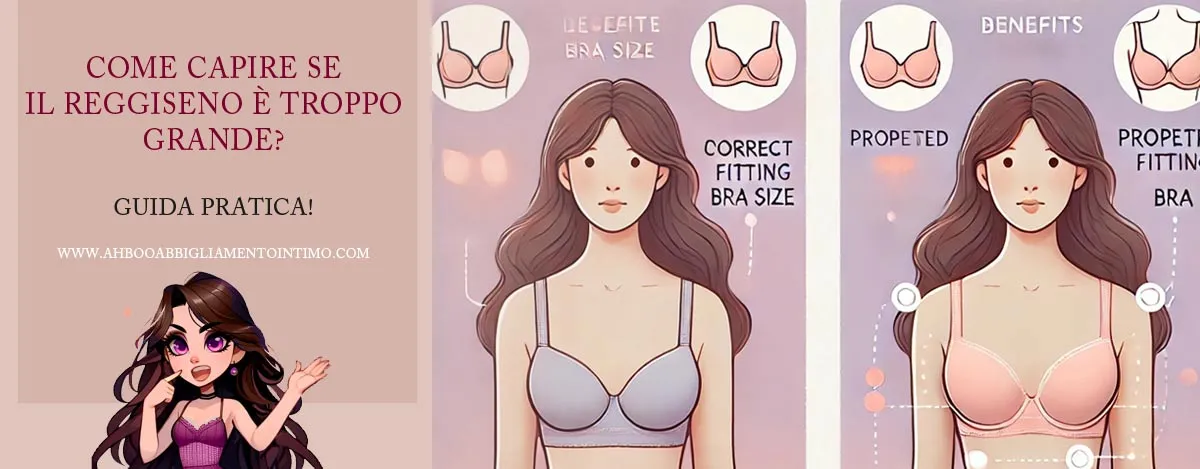 Come capire se il reggiseno è troppo grande