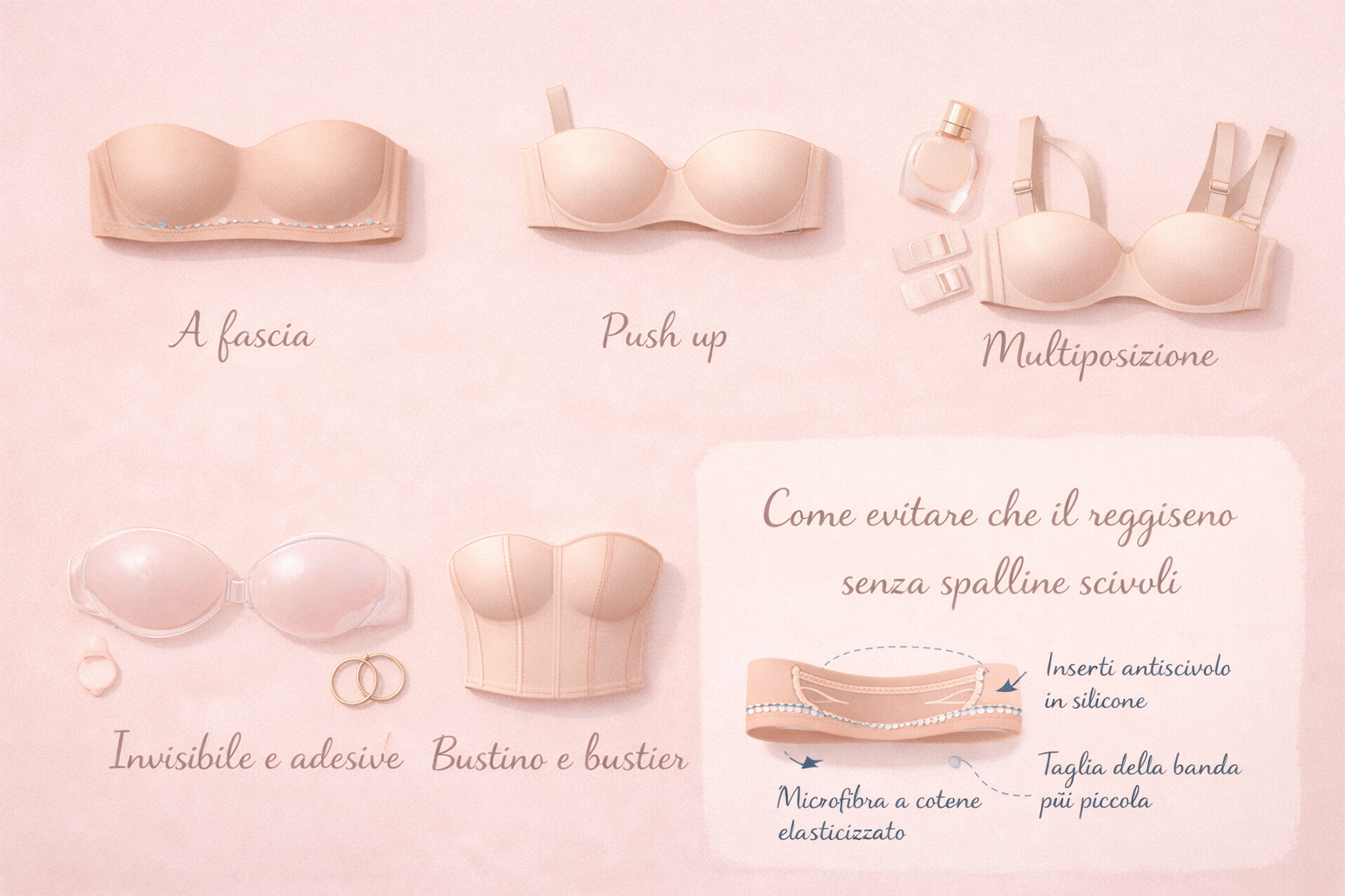 Reggiseno senza spalline