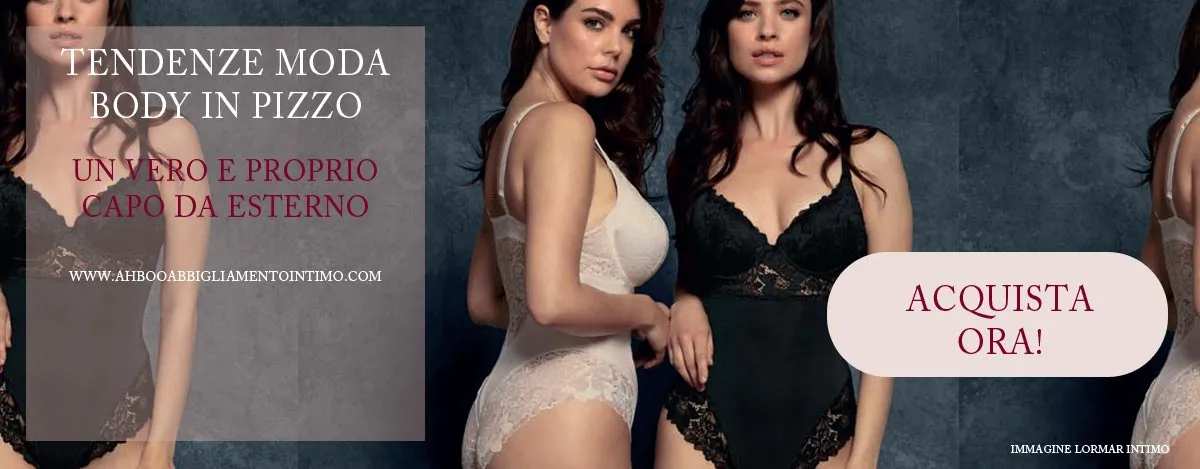 Tendenze Moda Body in Pizzo