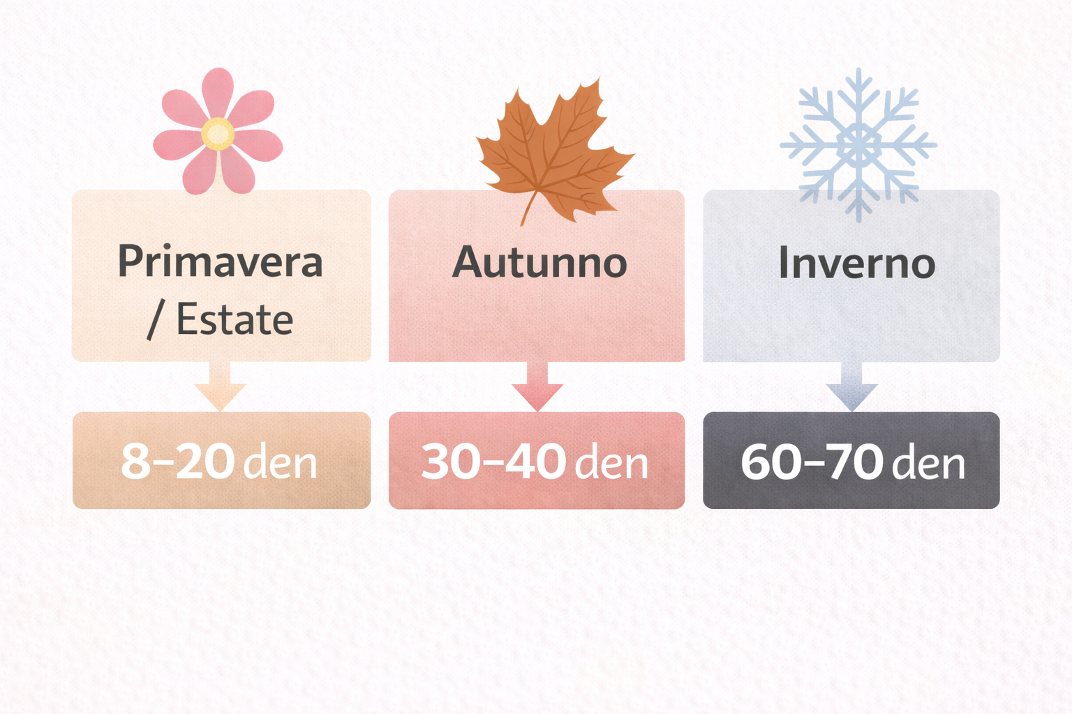 collant denari stagione