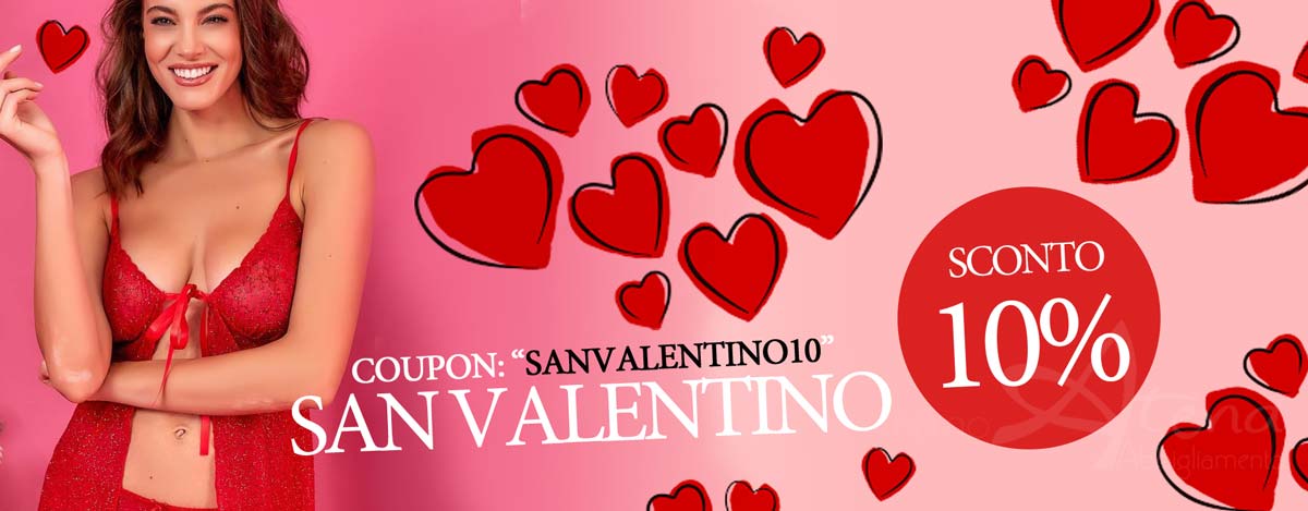 intimo san valentino sconto