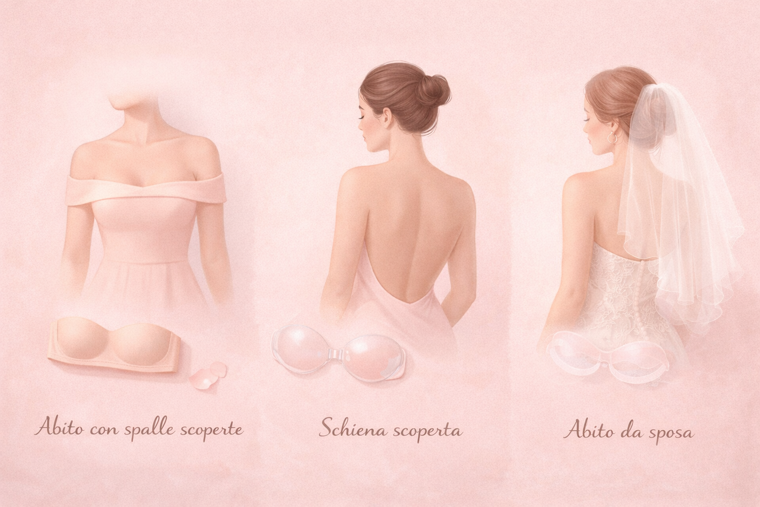 scelta reggiseno senza spalline
