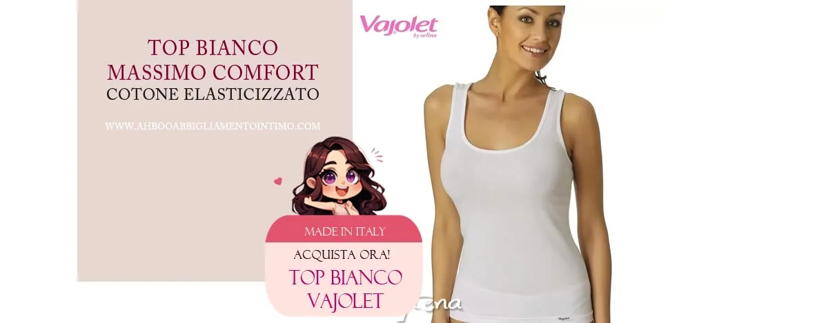top bianco vajolet